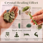Gua Sha Facial Tool and Jade Roller Set –Anti-Aging Tools - Image 5