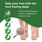 Liefiet Foot Peeling Mask 5 Pack, Foot Mask Remove Dead Skin, Rough Callus and - Image 3