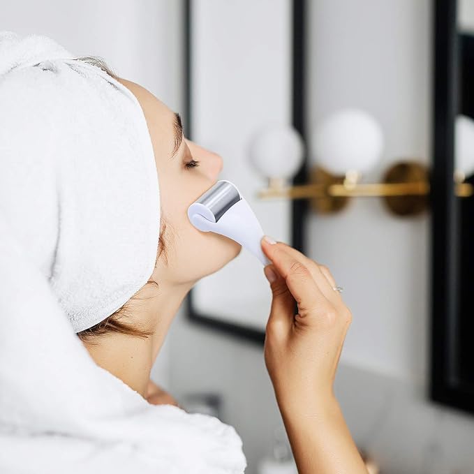 MAANGE Ice Roller For Face & Eye Roller for Puffiness, Stainless Steel Facial - Image 4