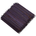 100 Pcs Orange Wood Nail Sticks Double Sided Multi Functional Cuticle Pusher by Borogo