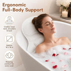 4D Air Mesh Bath Pillow for Tub, Soft Bathtub Cushion - Image 2