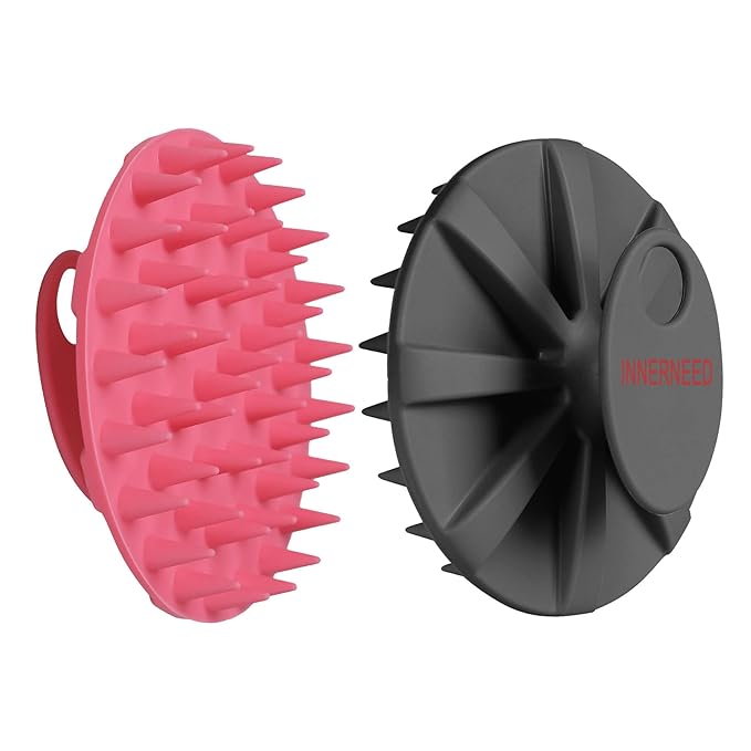 INNERNEED Scalp Massager Shampoo Brush, Wet & Dry Manual Scalp Care Head by INNERNEED