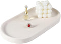 Koville Creamy White Marble Tray by Koville