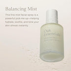 Oak Essentials Balancing Mist, Ultra-Fine Hydrating Toner Spray - Image 2