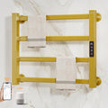 ENZE Smart Luxury Heated Towel Rack, 4-Bar Gold Electric Towel Warmer 115W by ENZESMART