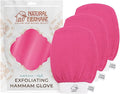 Natural Elephant Exfoliating Hammam Glove | Authentic Moroccan Kessa Body Scrub by NaturalElephant