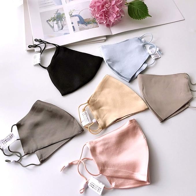 ROSEWARD 100% Mulberry Silk Face Mask - Image 5