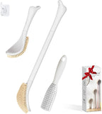 New Foot Brush & Foot File Set, 3-in-1 Foot Scrubber in Shower, by GEENOA