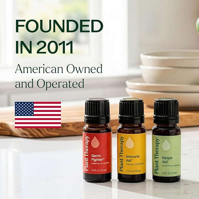 Plant Therapy Wellness Essential Oil Set, Pure Essential Oil Blends: Germ - Image 7