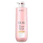 Olay Super Serum Body Wash for Extra Dry Skin, 24hr Long Lasting Hydration - Image 11