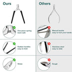 CGBE Cuticle Trimmer, 3/4 Jaw Extremely Sharp Cuticle Nippers, Professional - Image 3