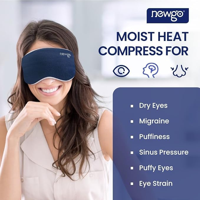 NEWGO Microwave Heated Eye Mask Soothing Relief - Image 2