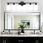 Zarbitta 6-Light Bathroom Light Fixtures, Bathroom Wall Lamp, - Image 5