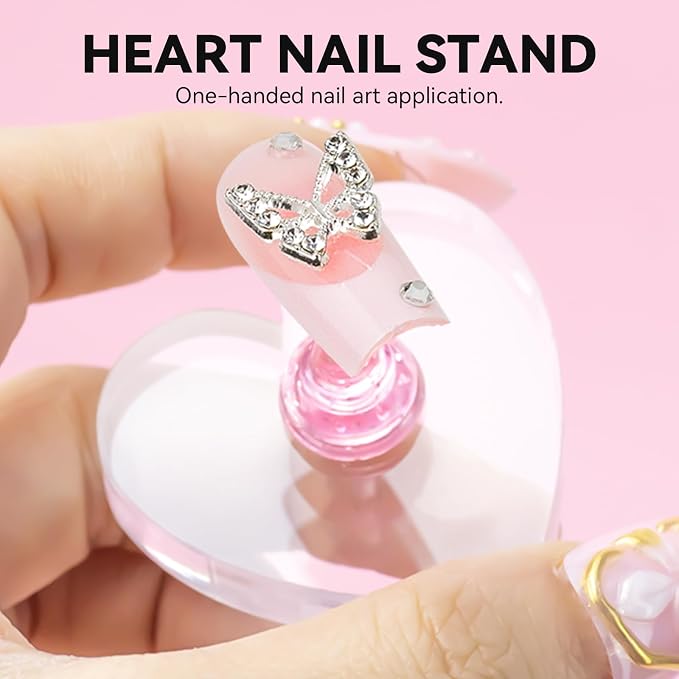 Nail Stands for Press On Nails Painting Display Practice, Powerful Magnetic - Image 3