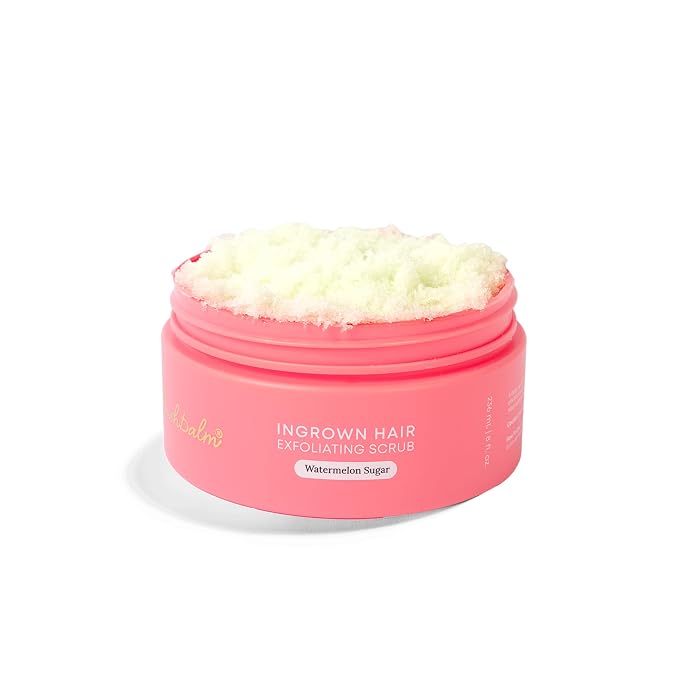 Bushbalm Ingrown Hair Exfoliating Scrub – Pre-Shave Sugar Scrub by Bushbalm