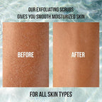Organic Coconut Oil Scrub, Exfoliating Salt Body Scrub, Deep Cleansing - Image 4