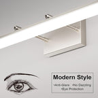 Aipsun 24 inch Modern Brushed Nickel Vanity Light Adjustable Bathroom Light - Image 3