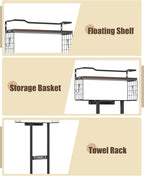 Large Towel Rack & Bathroom Towel Holder - Image 3