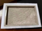 Pure Natural Marble Tray for Bathroom, Sink. Cosmetics, toiletries, etc. can be - Image 10