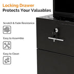 mefeir Salon Station, Barber Hair Stylist Storage Cabinet - Image 6