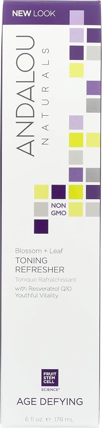 Andalou Naturals Blossom + Leaf Toning Refresher, 6 Ounce by AndalouNaturals