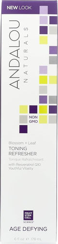 Andalou Naturals Blossom + Leaf Toning Refresher, 6 Ounce by AndalouNaturals