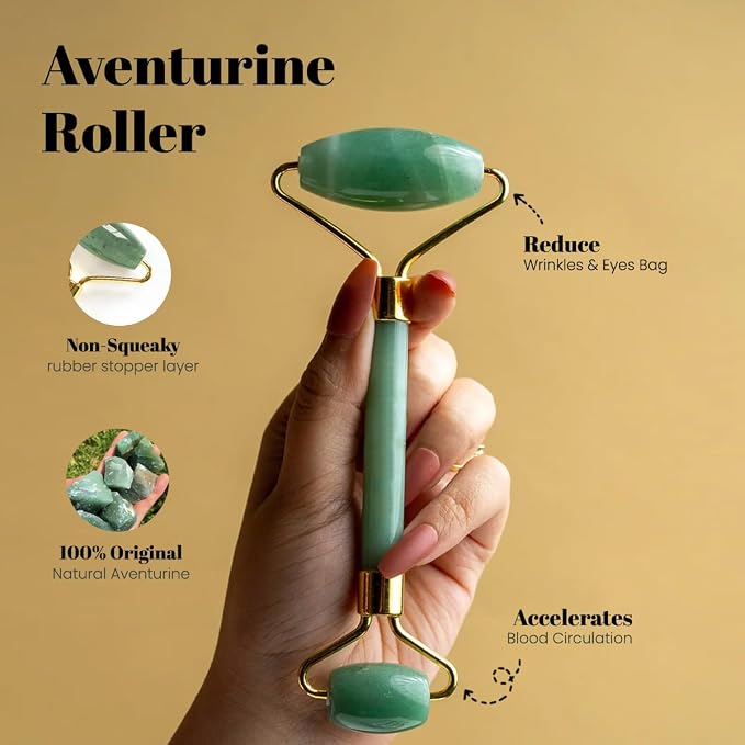 ROSELYNBOUTIQUE Gua Sha Facial Tools & Face Roller Original Face Massager - Image 4
