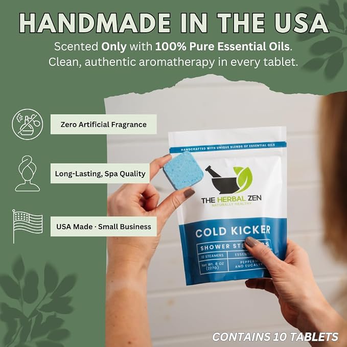 Cold Kicker Shower Steamers Aromatherapy - Image 2