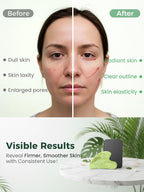 Gua Sha Facial Tools, Natural Jade Stone Guasha Tool - Image 6