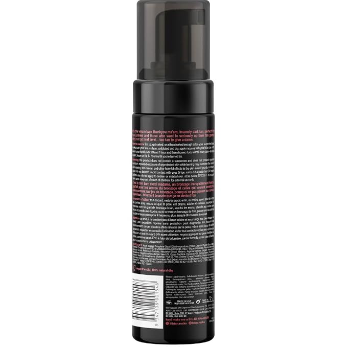 b.tan Ultra Dark Self Tanner Mousse | Too Tan - Image 2
