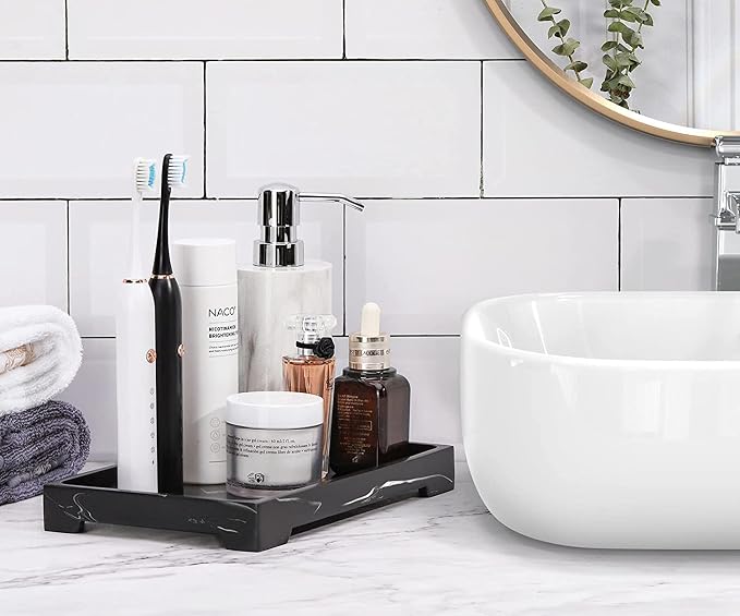 Luxspire Bathroom Sink Vanity Trays, Kitchen Sink Trays, Vanity Countertop - Image 6