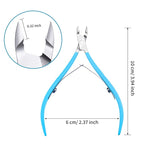 Mudder 3 Pack Blue Cuticle Trimmer Nippers Cutter Tool Stainless Steel Nail - Image 3