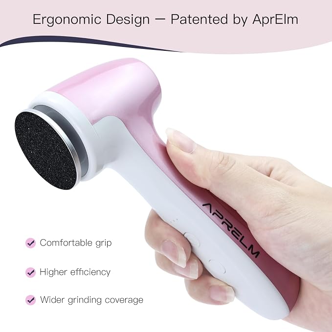 APRELM Rechargeable Electric Foot Callus Remover - Image 2