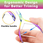 Cuticle Trimmer Cuticle Nippers, Durable Cuticle Cutter, Salon Toe Nail Cuticle - Image 3
