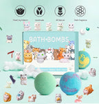 Kids Bath Bombs with Surprise Inside, 20 Pack Bring Dog and cat Toys Gift Set - Image 6