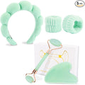 CUBACO Spa Headband and Wristband Set by CUBACO
