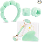 CUBACO Spa Headband and Wristband Set by CUBACO