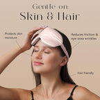ZIMASILK Adjustable 22 Momme 100% Mulberry Silk Sleep Mask, Upgraded 3D - Image 3