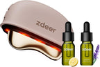ZDEER LED Red Light Therapy Face & Neck Massager, Electric Heated Gua Sha by zdeer