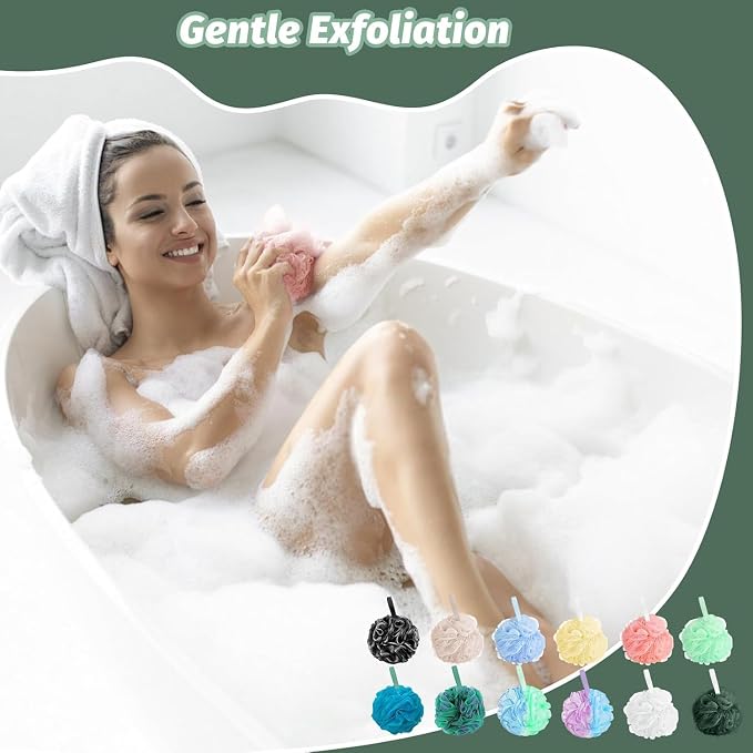 Amazerbst loofah, Shower loofah loofah Sponge, Sponge Body Scrubber - Image 3