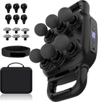 UFFAE Six Head Massage Gun, 50 Intensity Levels & 9 Massage Modes, Equipped by UFFAE