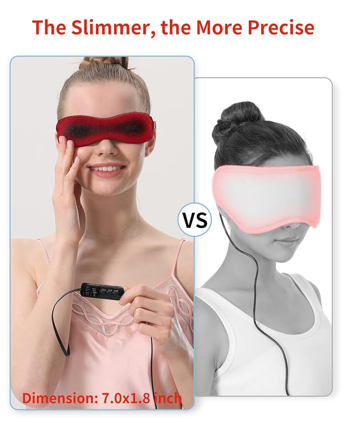 Aroma Season Heated Eye Mask for Dry Eyes, Warm Eye Compress - Image 6
