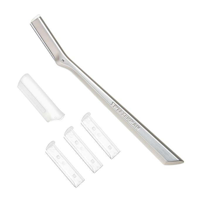 Tweezerman Stainless Steel Facial Razor by Tweezerman