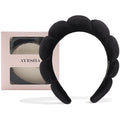 Ayesha Spa Headband for Women Sponge Headband for Washing Face Clouds Soft by AYESHA