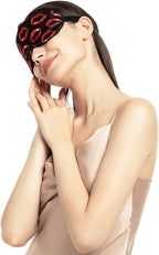 100% Mulberry Silk Sleep Mask Blackout, Cute Natural Sleeping Mask - Image 3