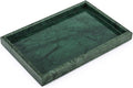 Marble Bathroom Vanity Tray, Natural Luxury Vanity Home Kitchen Bathroom Table by HESHIBI