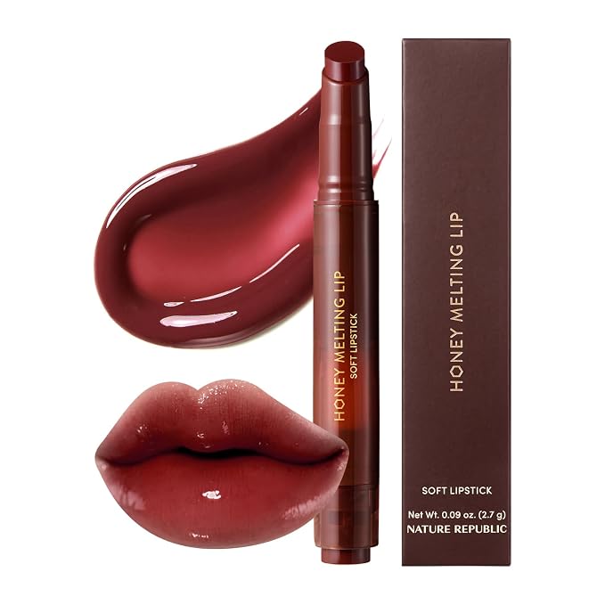 Nature Republic HONEY MELTING LIP PLUMPING SOFT LIP STICK, Hydrating Gloss by NATUREREPUBLIC