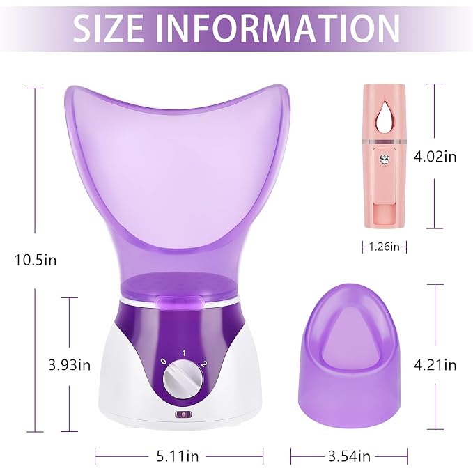 Facial Steamer - Nano Ionic Face Steamer - Image 7