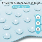 XL Shower Foot Scrubber Mat, Silicone Feet Massage Scrubber in Shower Clean - Image 7