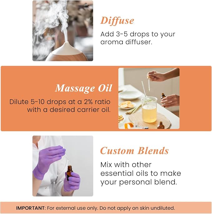 Handcraft Blends Tangerine Essential Oil – Huge 4 Fl Oz – 100% Pure and Natural - Image 6